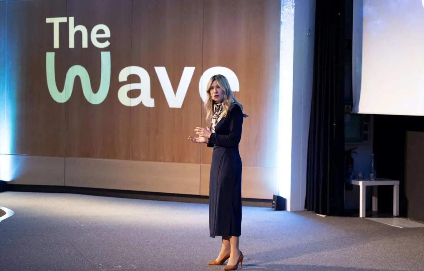 La vicepresidenta en funciones del Gobierno de Aragón, Mar Vaquero, ha participado en la presentación celebrada este martes en Barcelona. 